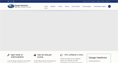 Desktop Screenshot of haestincks.be