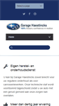 Mobile Screenshot of haestincks.be